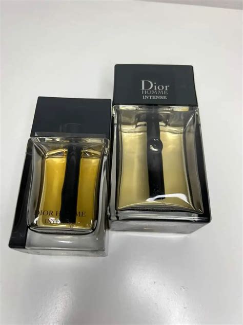 dior homme parfum vs intense